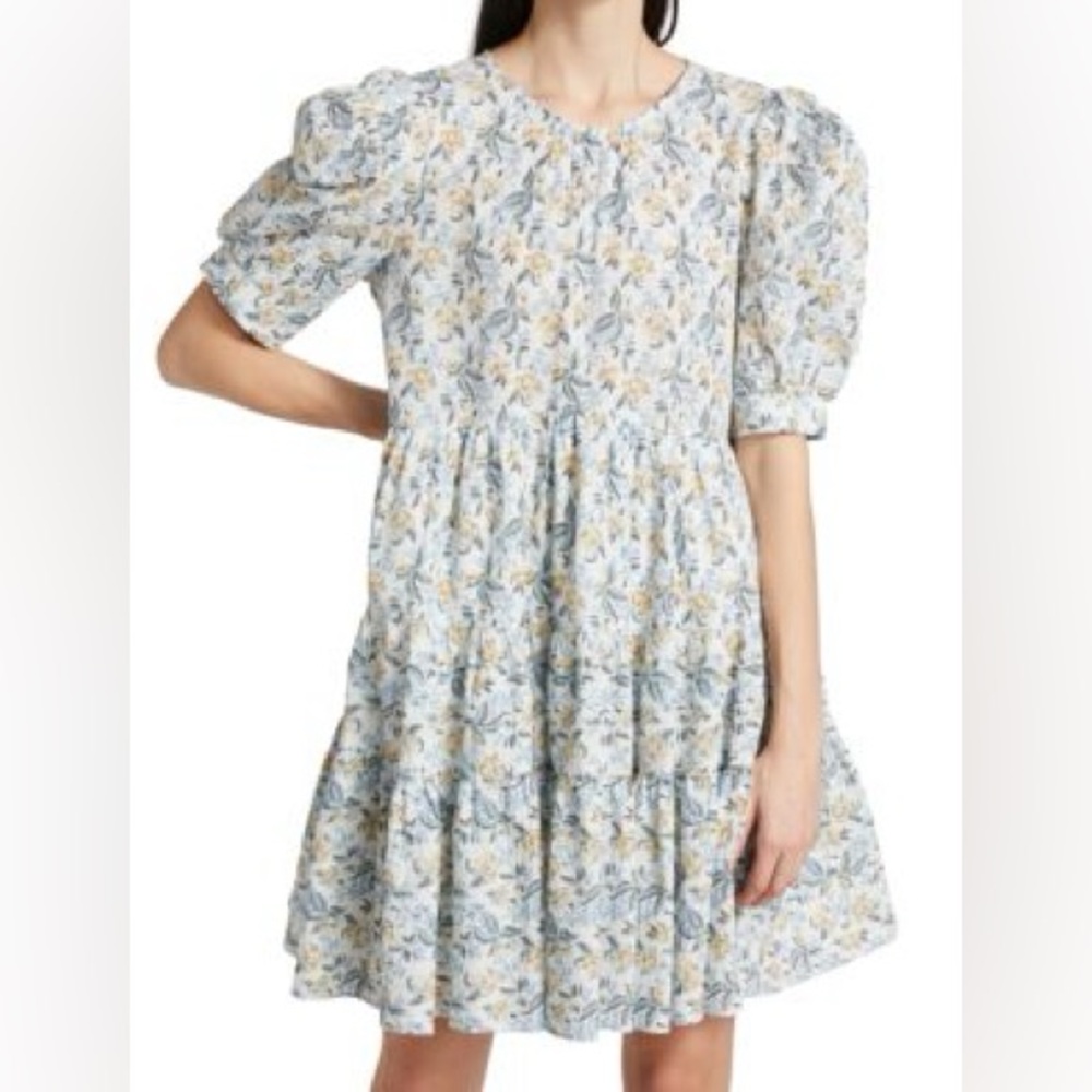 EN SAISON
Maeve Tiered Floral Mini Dress